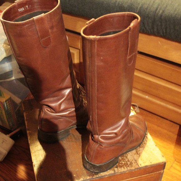 Vintage Joan David Breakfast Club Leather Riding Boots - Picture 3 of 5
